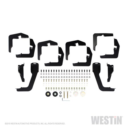 Westin Automotive 10-C RAM 2500/3500 CREW CAB 6.5FT BED PROTRAXX 5 OVAL W2W STEP - STAINLESS 21-534320